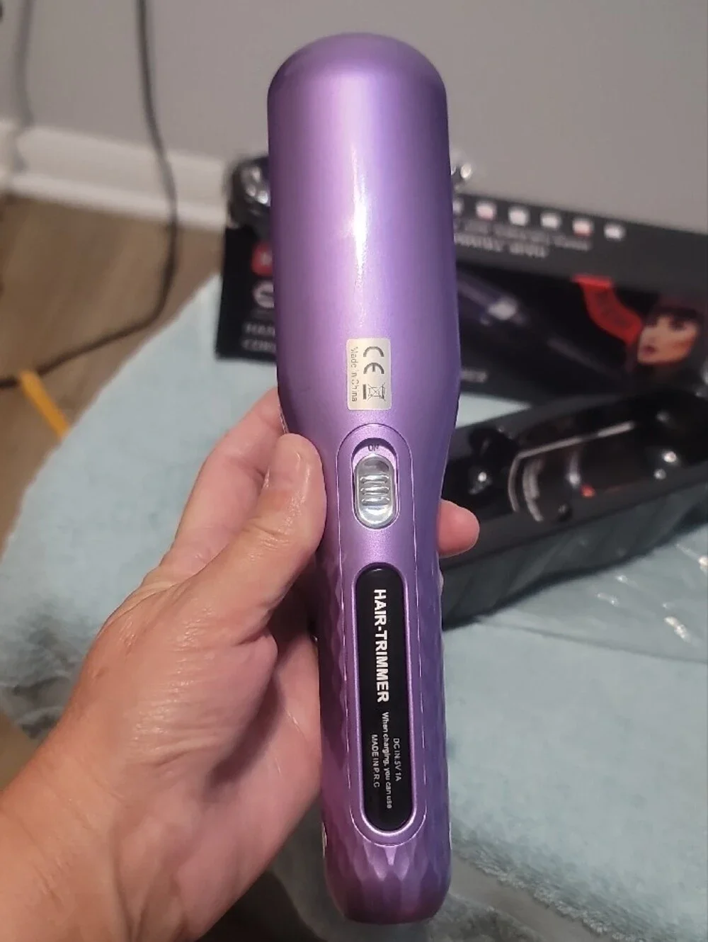 Hair Trimmer Cordless Split End Trimmer - Purple